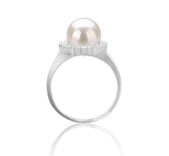 8-9mm Zoetwater Ring in Dreama Wit