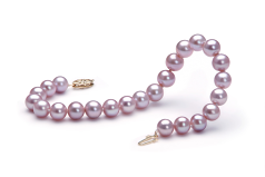 7-8mm Zoetwater Armband in Lavendel