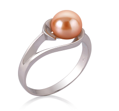 6-7mm Zoetwater Ring in Clare Roze