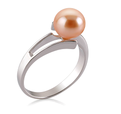 7-8mm Zoetwater Ring in Jenna Roze