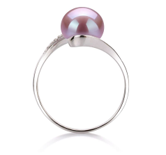 9-10mm Zoetwater Ring in Chantel Lavendel