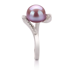 9-10mm Zoetwater Ring in Chantel Lavendel