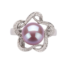 9-10mm Zoetwater Ring in Fiona Lavendel