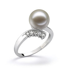 9-10mm Zoetwater Ring in Grace Wit