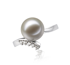 9-10mm Zoetwater Ring in Grace Wit