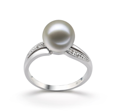 9-10mm Zoetwater Ring in Caroline Wit