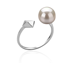 7-8mm Zoetwater Ring in Alma Wit