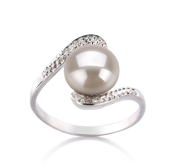 9-10mm Zoetwater Ring in Chantel Wit