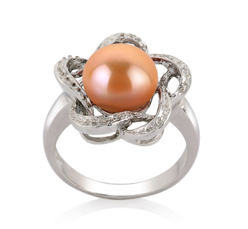 9-10mm Zoetwater Ring in Fiona Roze