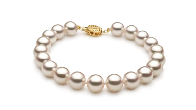 View Witte Japanse Akoya armband collection