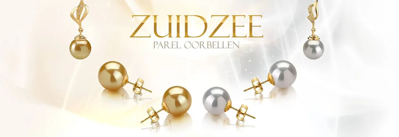 PearlsOnly Zuidzee parel oorbellen