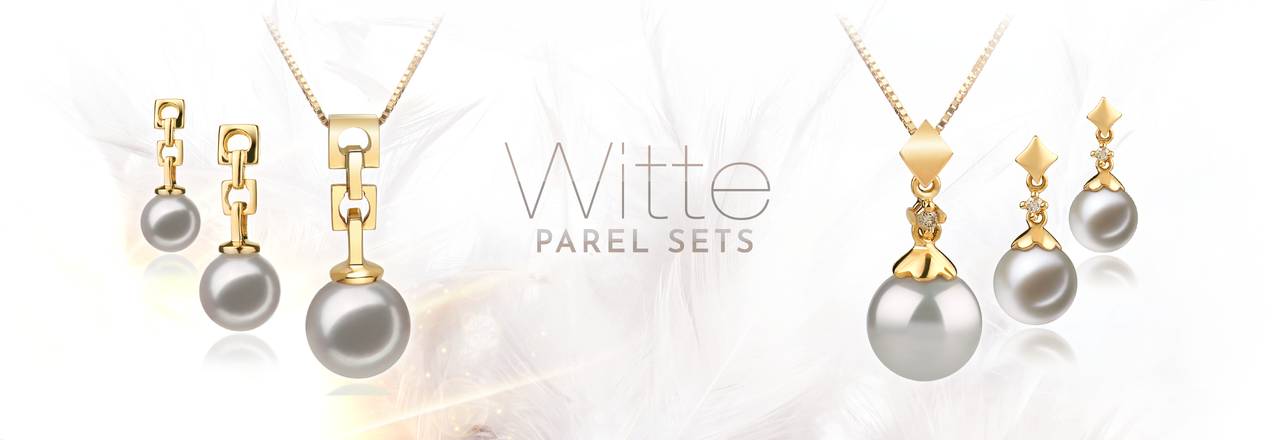 PearlsOnly Witte parelsets