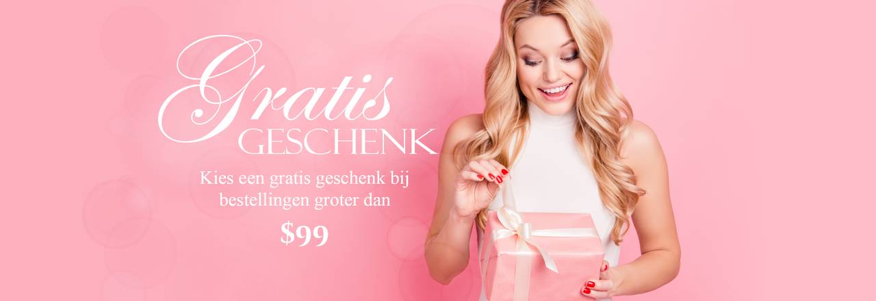 Landing banner for Gratis geschenk bij bestelling boven de 189