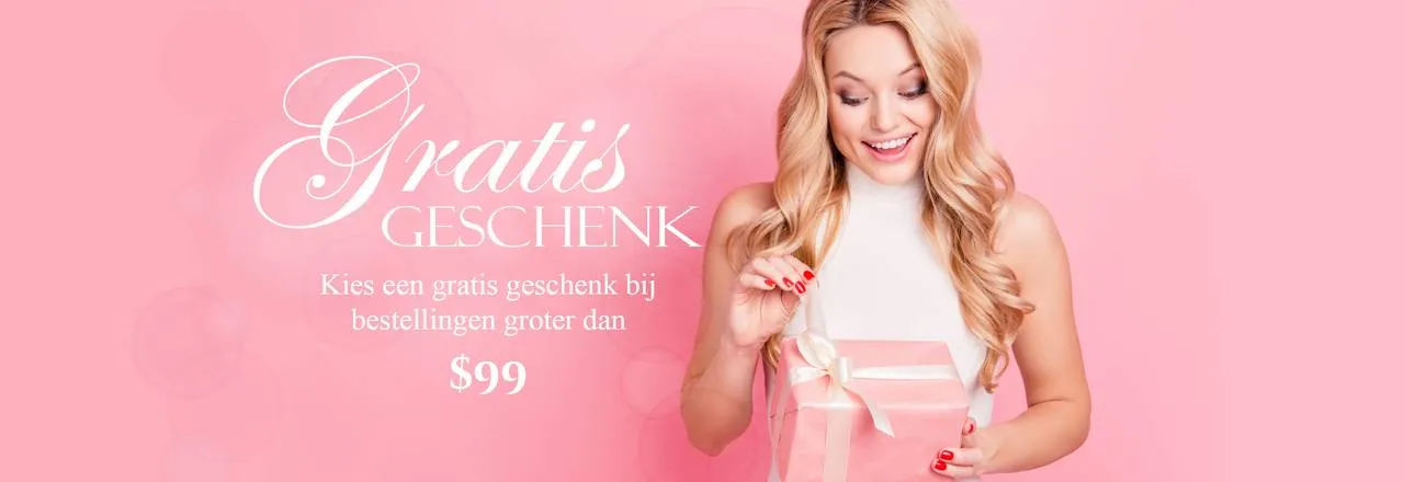 Landing banner for Gratis geschenk bij bestelling boven de 189